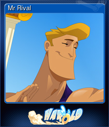 Series 1 - Card 6 of 6 - Mr Rival