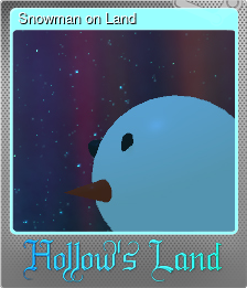 Series 1 - Card 1 of 5 - Snowman on Land