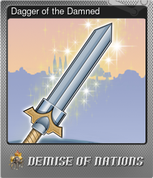 Series 1 - Card 1 of 6 - Dagger of the Damned