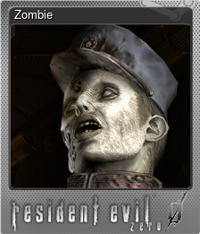 Series 1 - Card 4 of 6 - Zombie