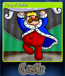 Series 1 - Card 6 of 6 - King of Ballet