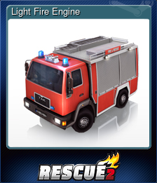 Series 1 - Card 4 of 15 - Light Fire Engine