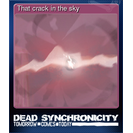 That crack in the sky