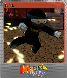 Series 1 - Card 4 of 5 - Ninja