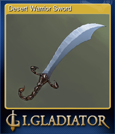 Desert Warrior Sword