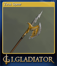 Series 1 - Card 1 of 6 - Zeus Spear
