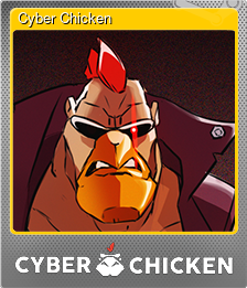 Series 1 - Card 1 of 5 - Cyber Chicken