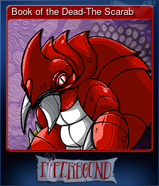 Series 1 - Card 7 of 11 - Book of the Dead-The Scarab