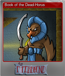 Series 1 - Card 9 of 11 - Book of the Dead-Horus