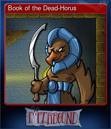 Series 1 - Card 9 of 11 - Book of the Dead-Horus