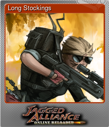 Series 1 - Card 1 of 8 - Long Stockings