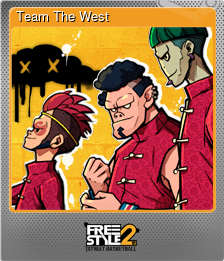 Series 1 - Card 5 of 8 - Team The West