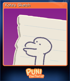 Series 1 - Card 8 of 8 - Kota's Sketch