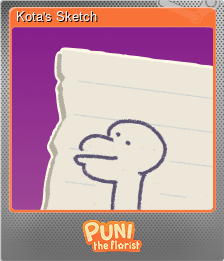 Series 1 - Card 8 of 8 - Kota's Sketch