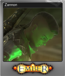 Series 1 - Card 9 of 9 - Zannon