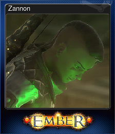 Series 1 - Card 9 of 9 - Zannon