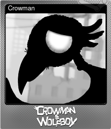 Series 1 - Card 1 of 5 - Crowman