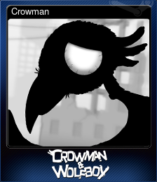 Series 1 - Card 1 of 5 - Crowman