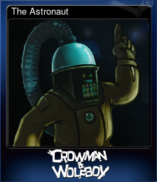 Series 1 - Card 5 of 5 - The Astronaut
