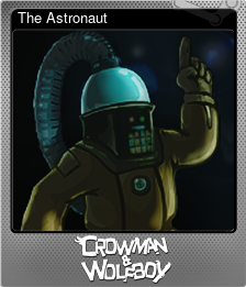 Series 1 - Card 5 of 5 - The Astronaut