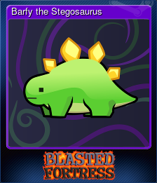 Barfy the Stegosaurus