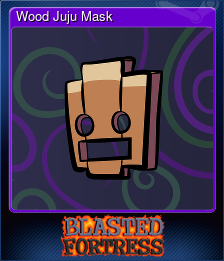 Series 1 - Card 1 of 9 - Wood Juju Mask