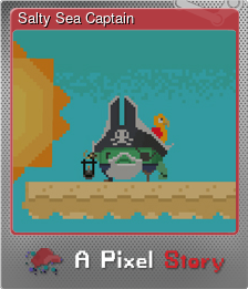 Series 1 - Card 1 of 6 - Salty Sea Captain