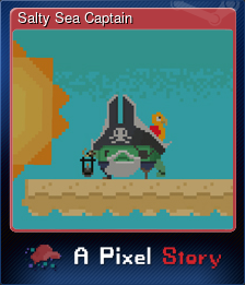 Series 1 - Card 1 of 6 - Salty Sea Captain