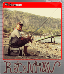 Series 1 - Card 2 of 5 - Fisherman