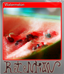 Series 1 - Card 5 of 5 - Watermelon