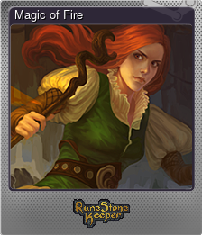 Series 1 - Card 4 of 5 - Magic of Fire