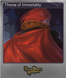 Series 1 - Card 5 of 5 - Throne of Immortality