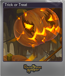 Series 1 - Card 2 of 5 - Trick or Treat