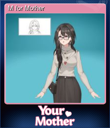 Series 1 - Card 1 of 10 - M for Mother