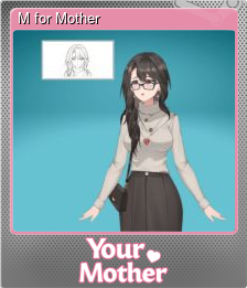 Series 1 - Card 1 of 10 - M for Mother