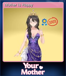 Series 1 - Card 7 of 10 - Mother Is Happy