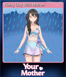 Series 1 - Card 5 of 10 - Rainy Day With Mother