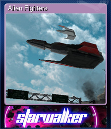 Series 1 - Card 1 of 5 - Alien Fighters