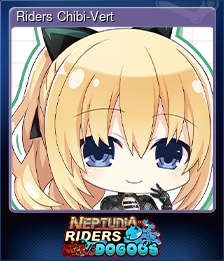 Series 1 - Card 4 of 5 - Riders Chibi-Vert