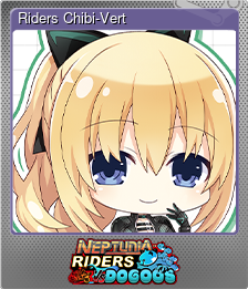 Series 1 - Card 4 of 5 - Riders Chibi-Vert