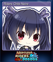 Series 1 - Card 2 of 5 - Riders Chibi-Noire