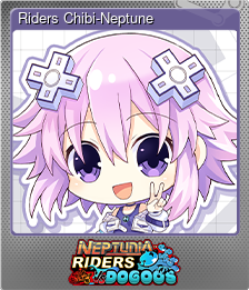 Series 1 - Card 1 of 5 - Riders Chibi-Neptune