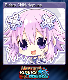 Series 1 - Card 1 of 5 - Riders Chibi-Neptune