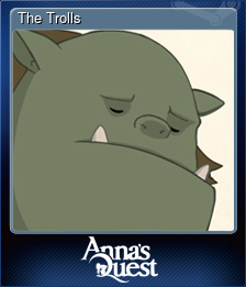 Series 1 - Card 1 of 8 - The Trolls