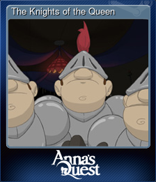 Series 1 - Card 7 of 8 - The Knights of the Queen