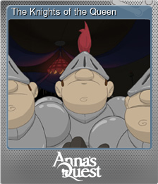 Series 1 - Card 7 of 8 - The Knights of the Queen