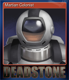 Series 1 - Card 6 of 6 - Martian Colonist