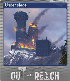 Series 1 - Card 2 of 8 - Under siege