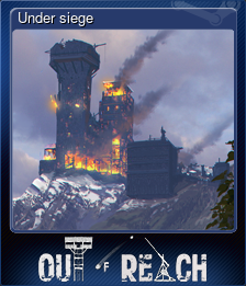 Series 1 - Card 2 of 8 - Under siege