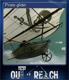 Series 1 - Card 6 of 8 - Pirate glider